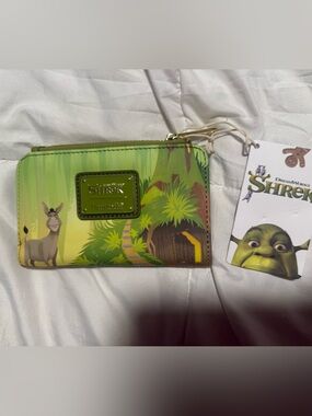 Loungefly Shrek Happily Ever After Wallet hard tag